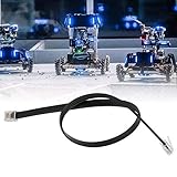 aqxreight 2pcs 40mm RJ25 6Pin Rechts Doppelsensor Kabel Industriellobotteile Sensor Cablessensor WireSor Linedouble Ist Mehr Schnalle Doubl