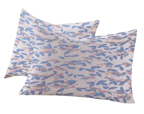 Image of RD TREND 210 TC Premium Glace Cotton Assorted King Size Printed Floral Design Pillow Cover -18 inchX28 inch Inches,(Pack of 6) of Any 12 Pieces Color Multi-3