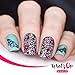 Whats Up Nails - B028 Tropical Escape Stamping Plate for Nail Art Design