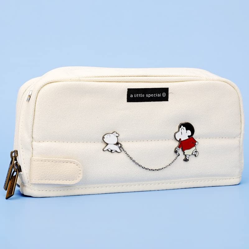 Amazon | クレヨンしんちゃん ミニペンケース メイクポーチ ブローチ