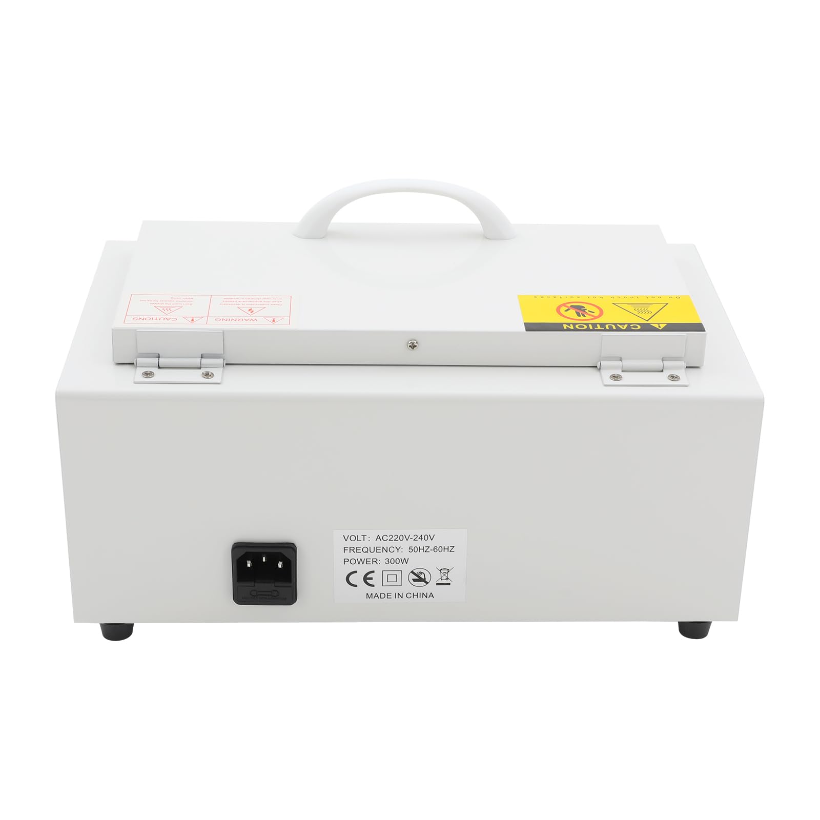 Sterilisator für Instrumente 2L, 300W Heißluftsterilisator mit 50–220°C Temperaturregelung, 0–60 Min Timer, Für Nagel-, Kosmetik- und Pflegewerkzeuge