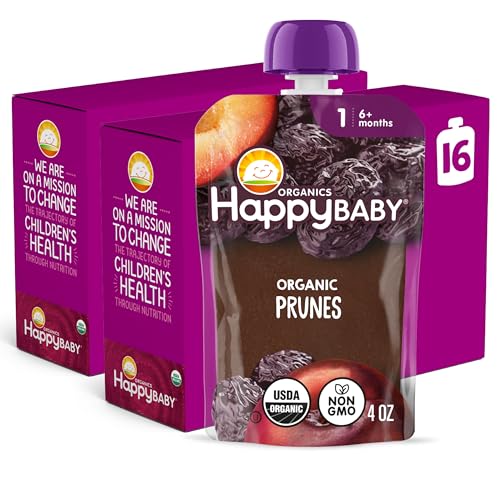 Happy Baby Organics Clearly Crafted Prunes