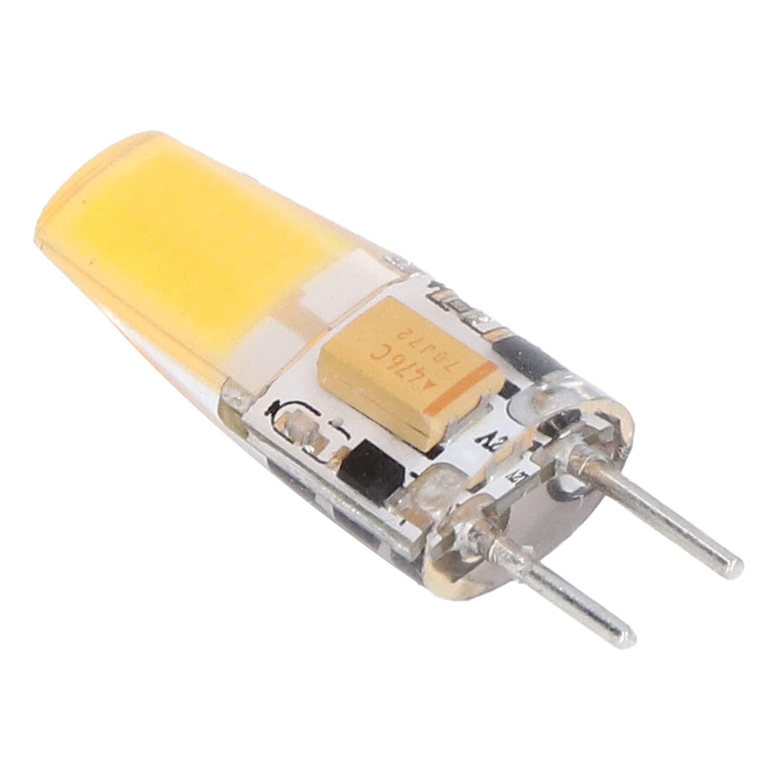 6 Uds Bombilla COB GY6.35 5W 2700K-3000K Bombilla Blanca Cálida de Ahorro de Energía con ángulo de Haz de 360 ​​grados para Candelabros Lámparas de Pared