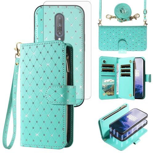 Coque OnePlus 7 Pro Asuwish anti rayures eviter casse bleu sarcelle