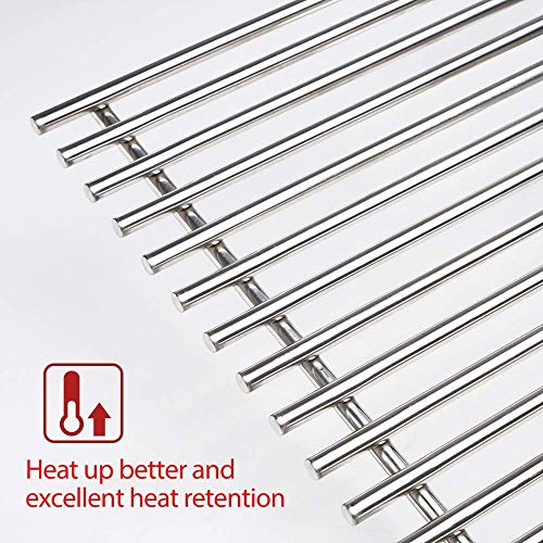 SHINESTAR Stainless Steel Grill Grates for Nexgrill 7200830H, 720