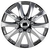 Alpena 58316 Chrome Wheel Cover Kit - 16-Inch - Pack of 4