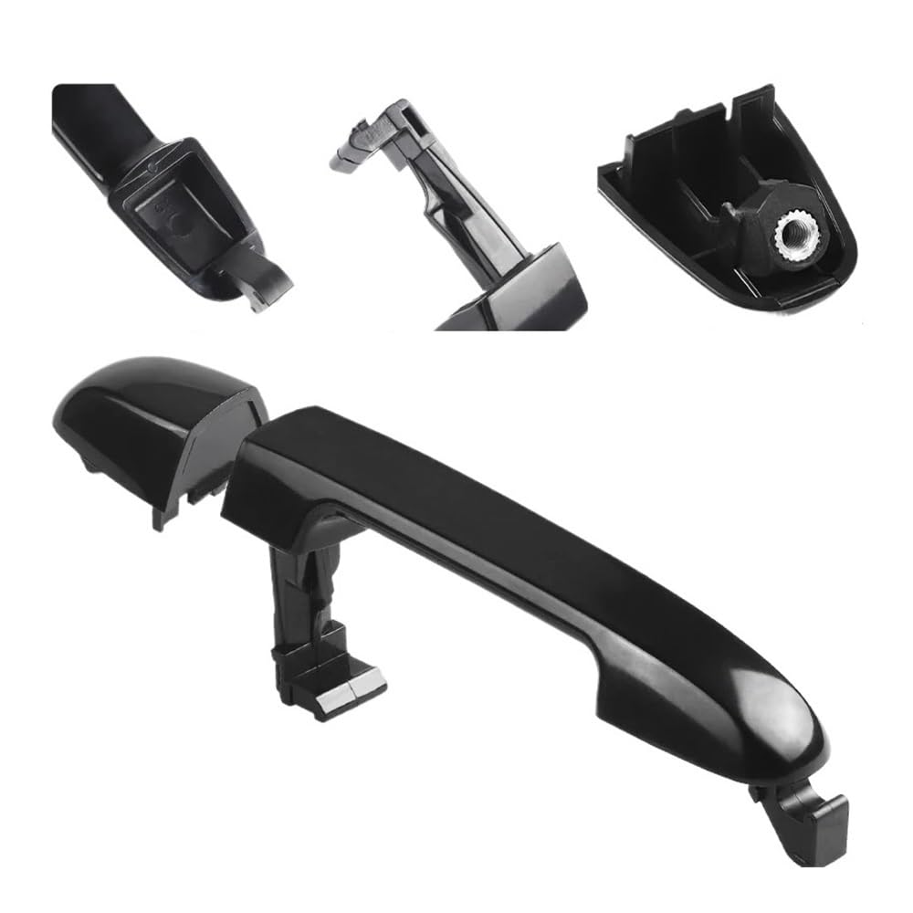BIKKJBK Car Vehicle Door Handle 82651-2H000 Car Exterior Door Handle for for I30 FD 2007-2012 82661-2H000 Replacement Outside