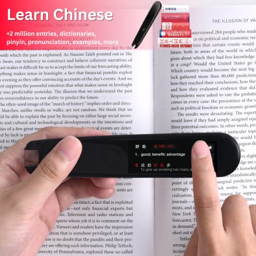 Youdao Dictionary Pen 2 | Learn Chinese | Portable Scanning Translator For Language Learners Electronic Dictionary Cn-En| Scanning Reading Pen Exam Reader Pen | English Interface. #TOP2