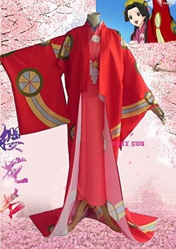 Amazon Co Jp 銀魂 そよ姫 着物 和服 コスプレ衣装 ホビー