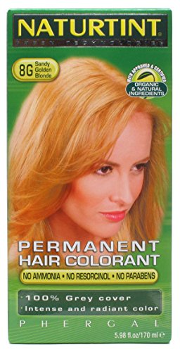 Naturtint Hair Color - Permanent - 8g - Sandy Golden Blonde - 5.28 Oz
