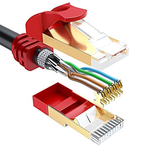 Cable Ethernet Cat 7 Maximm 150 pies para interior y exterior miniatura 4