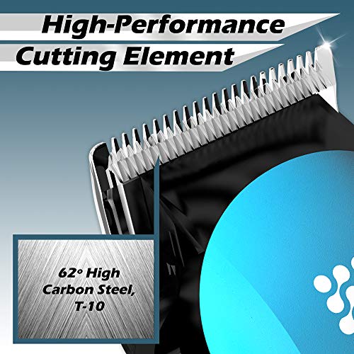 Self-Barber | Cordless Hair Clipper & Beard Trimmer | +LED Display. Rechargeable Hair Clippers for Men with Accessories. Barbers Trimmers Set/Mens Professional Cutting Machine/Home Haircut Kit
