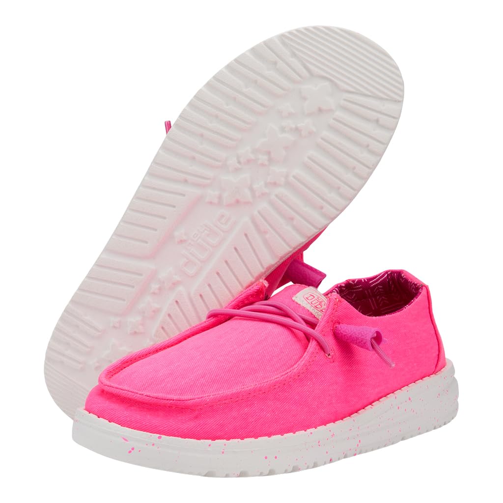 HEYDUDE Wendy Canvas Kids MocasínUnisex niños