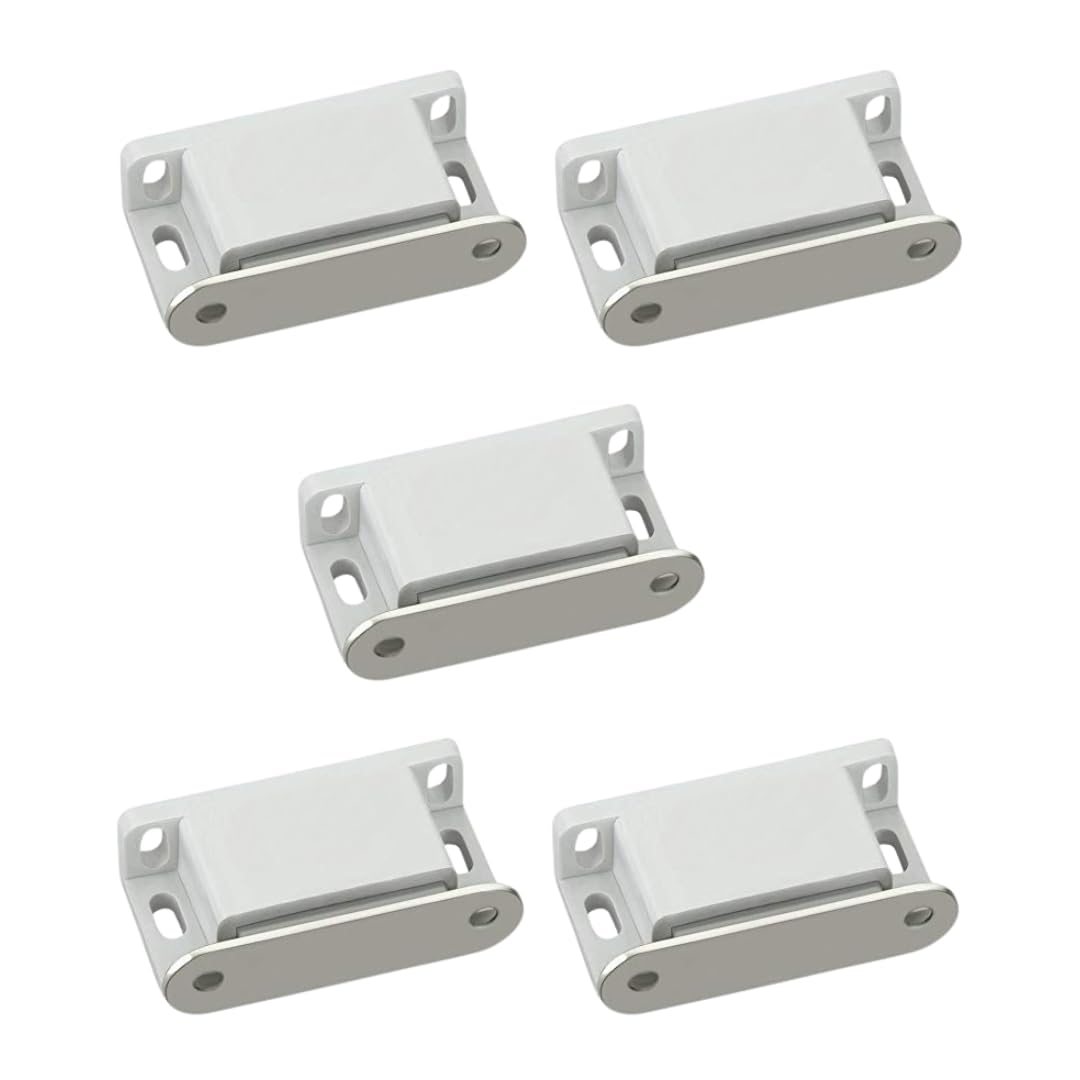 Hi-Plasst 5PCS Magnetic Door Catcher – Strong Door Magnets to Hold Door for Cabinets, Wardrobes & Cupboards – Rustproof Door Magnet Lock & Closer-image-48