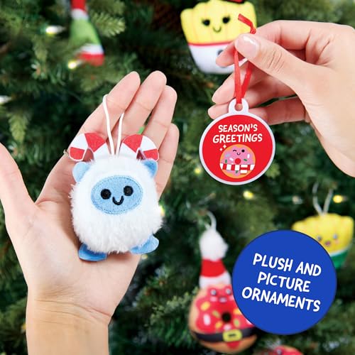 Image of Emotional Support Advent Calendar by Relatable, Includes Mini Plush Toys and Ornaments, Fun and Stocking Stuffer for Loved Ones of All Ages, Includes 24 Ornaments in Countdown Calendar