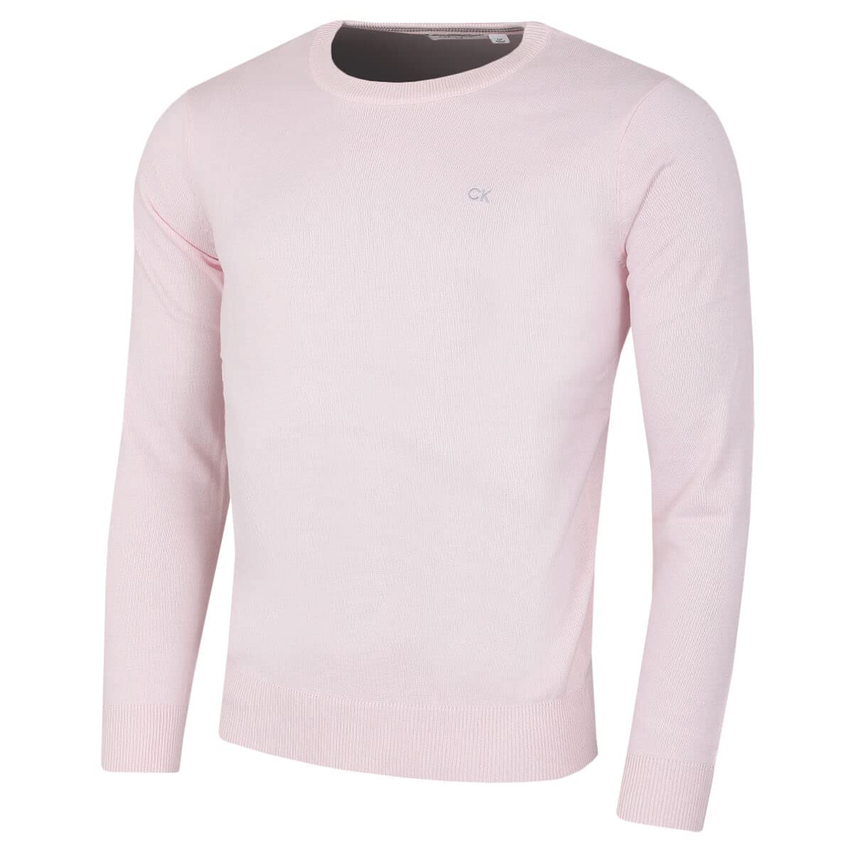 Calvin Klein Men's Pink Crew Neck Sweater - Xxl