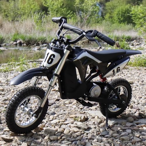 CCLIFE Motocross electrica Minimoto de cross para niños 300 Watt - 36 Volt - Minimoto - Motocross -...