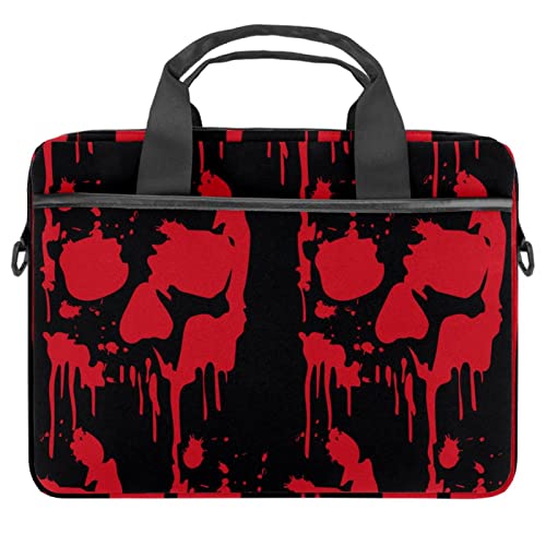 Sac à bandoulière pour ordinateur portable 13 à 14.5 pouces motif flamant rose