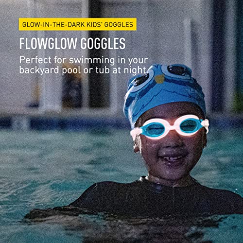 FINIS FlowGlows Kids Swim Goggles Pink - Image 2