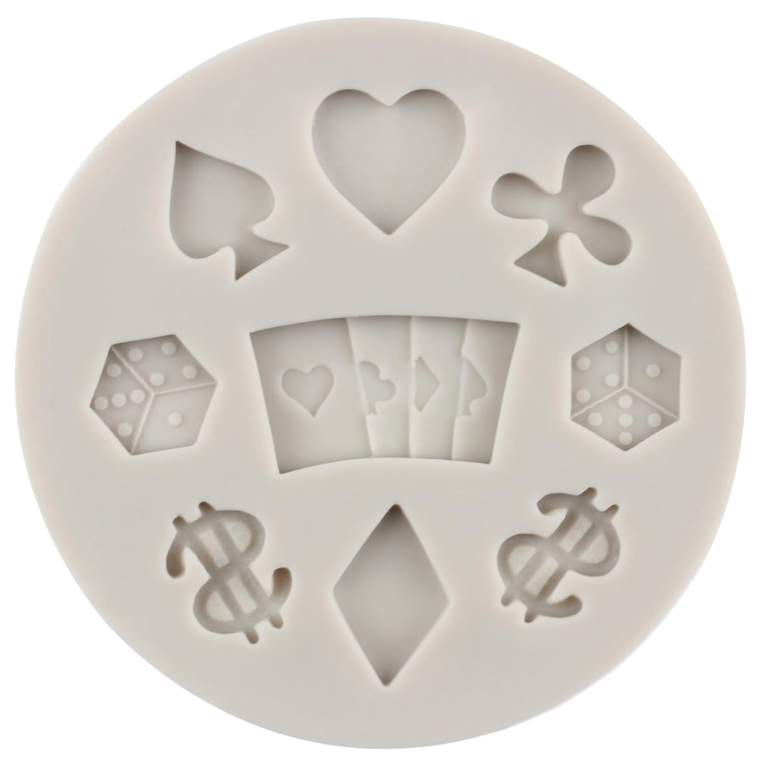 Sijiangmold Lot de 4 moules en silicone pour décoration de gâteaux, gâteaux, bonbons, chocolat, pâte à sucre