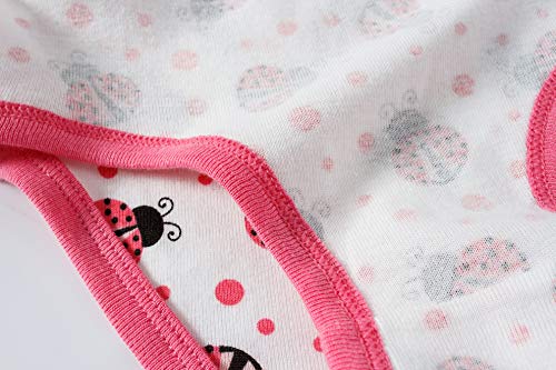 Image of Sladatona Little Girls'Soft Cotton Underwear Comfort Panties Toddler Briefs