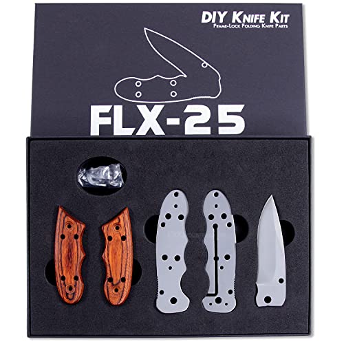 EZSMITH Framelock Knife Kit - Model FLX25 - DIY...