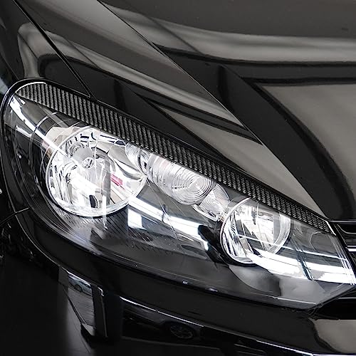 Autocollants noirs pour phares pour les rassemblements auto
