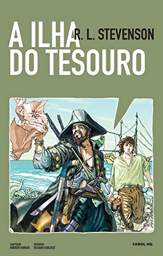 A ilha do tesouro em quadrinhos [Portuguese] 8562525278 Book Cover