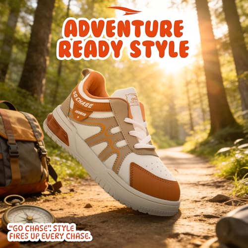 Image of ASIAN Ranger-01 Kids Sneakers | Lightweight Lace-Up Casual Sneakers with Cushioned Sole for Boys & Girls