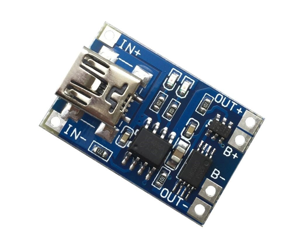 UG LAND INDIA TP4056 1A Li-ion lithium Battery Charging Module With Current Protection – Mini USB (B0CDVMXCFR) Amazon Price History, Amazon Price Tracker