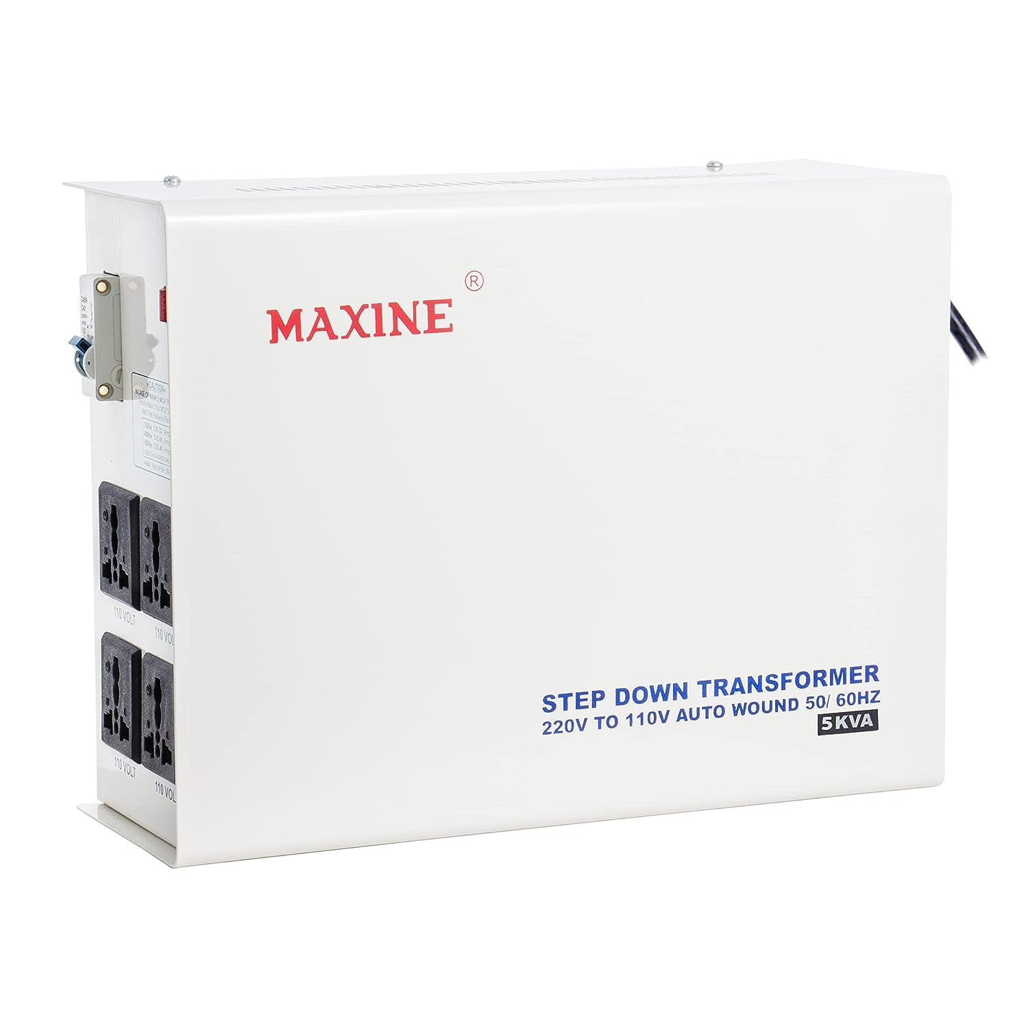 Maxine 220V to 110V Step Down Voltage Converter for US device to be Used In India Step Down Transformer 5KVA (5000)-image-20