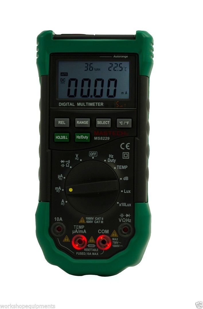Mastech MS8229 5-in-1 Digital Multimeter, Comprehensive Measurement Solution (B00JP0JWTQ) Amazon Price History, Amazon Price Tracker