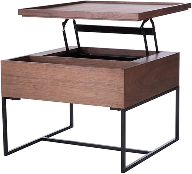 Bookcase DD-Sundries shelf, Lifting Storage Table Multifunctional Telescopic Computer Desk Storage/storage Rack Living Room Coffee Table -Finishing and storage