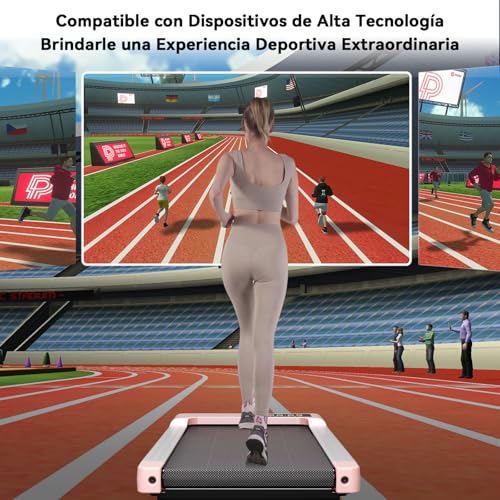 Cinta de correr para casa con control por app y cinta de andar para escritorio 2