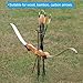 PATIKIL Arrows Vanes, 50 Pack 3 Inch Archery Fletching Arrow Fletch Wing with Shied Cut for DIY Hunting Target Shooting, Purple