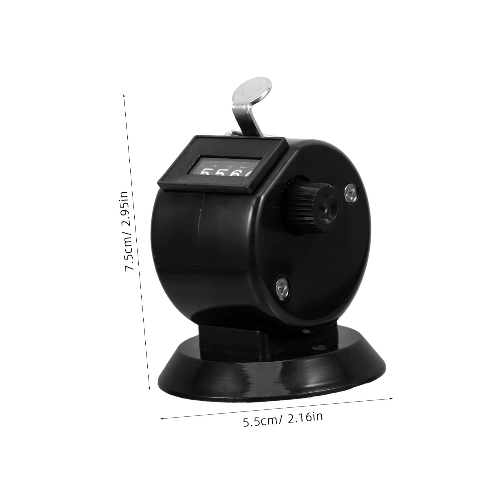 JECOMPRIS Handheld Tally Counter Plastic Clicker Counter Digital Counting Tool Versatile Use -Button Reset