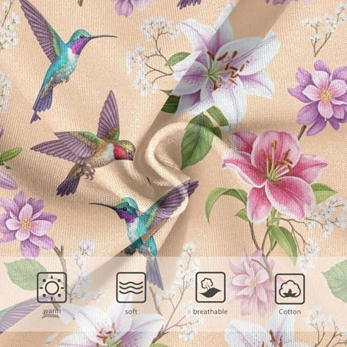 Joisal Colorful Birds Pastel Florals Toddler Girls Underwear 2t Cotton Cute Panties Girl Bright Briefs Undies Kids3