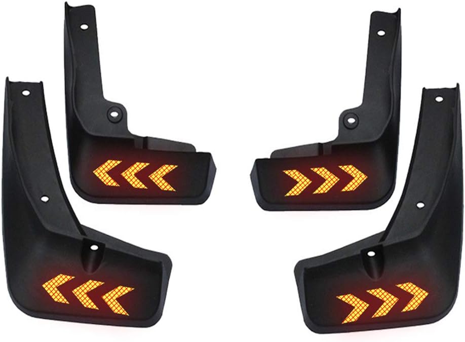 SureKit Car Custom Mud Flaps Splash Guards for Mitsubishi Eclipse Cross 2018 2019 Fender Flares Mudflaps Mudguards Front and Rear Wheel 4Pcs (red)