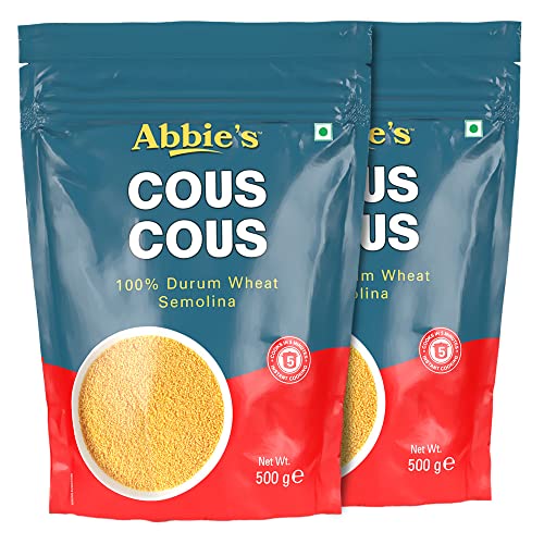 Image of Abbie's Cous Cous Durum Wheat Semolina 500 g, Pack of 2