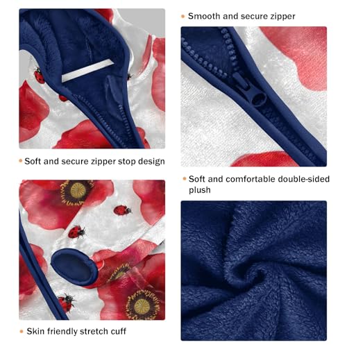 CHIFIGNO Girls Boys Zip up Hoodie Boys Jackets Boys Clothes with Pockets for Toddler and Kids3