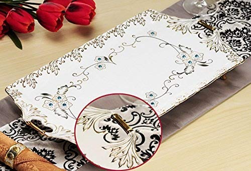 Juego de café de cerámica esmaltada tetera jarra olla azucarero de tazas de porcelana plato cuchara candy azúcar platos… - Imagen 7