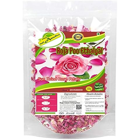 nalAmudhu Premium Edible Sun Dried Rose Petals Cover