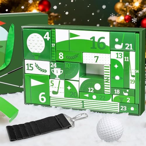 Calendrier de l'Avent de golf évitez les pertes d'accessoires