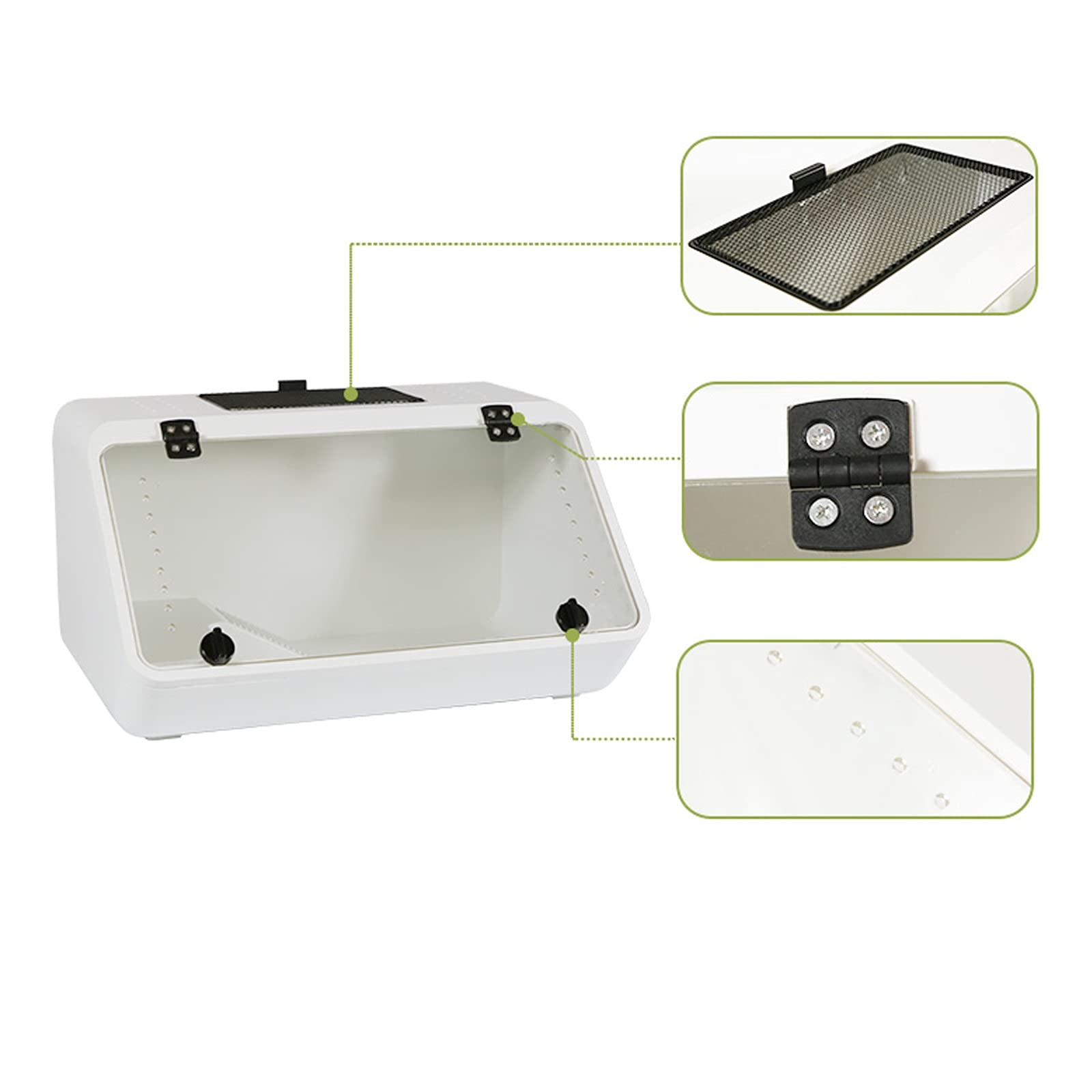 Terrarium Tortue Terrestre | Alimentation Pour Reptiles Et Insectes | Acrylique Élevage Domicile