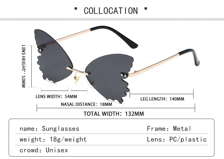 Creative Classic Trendy Personalized Eyewear Sunglasses Women Men and Halloween Christmas Party Glasses Mc36194