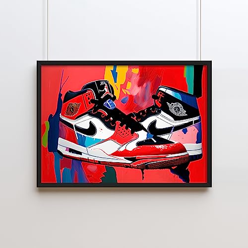 【エアジョーダン Air jordan ポスター】【NIKE スニーカー イラストアート】グラフィックアート 絵 インテリアポスター アートポスター アートプリント ウォールパネル ウォールデコ アートパネル アート モダンアート ポップアート インテリア