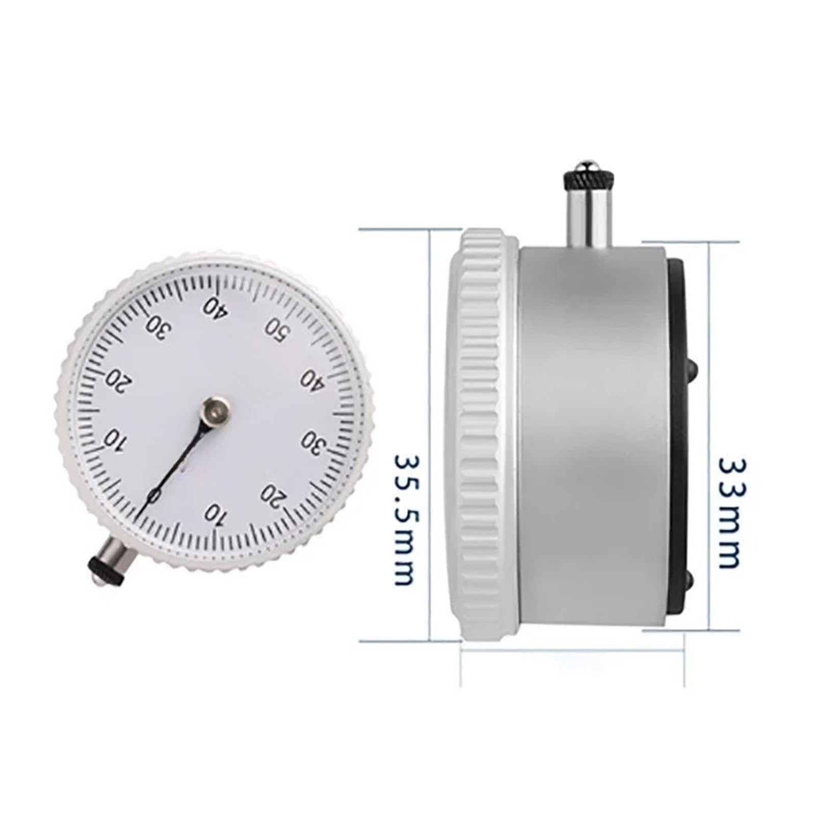 Calibre de altura CNC Z 50 mm Calibre cero Z ± 0,01 mm(With dial type)