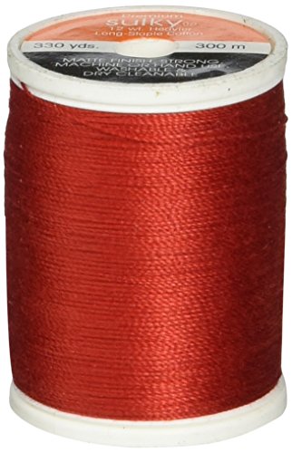 Hilo de Algodón Sulky 12wt, 330 yd, Rojo miniatura 1