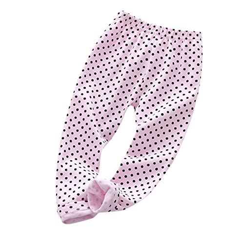 Toddler Kids Baby Girls Polka Dot Pants Leggings Cotton Trousers Warm Clothes