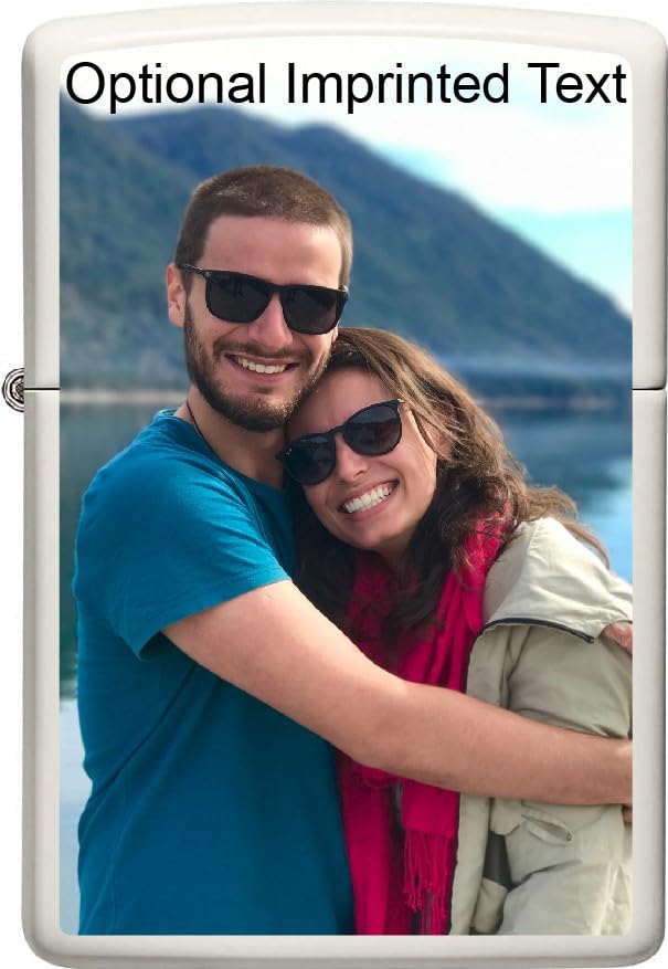 Encendedor Zippo personalizado que brilla en la oscuridad miniatura 2